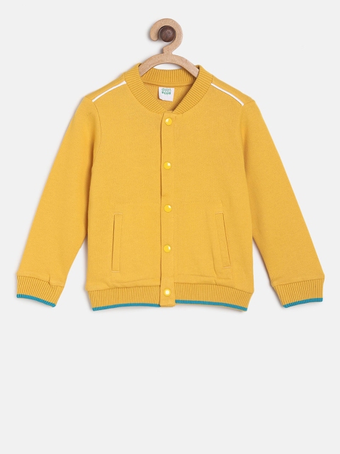 

MINI KLUB Boys Yellow Solid Bomber