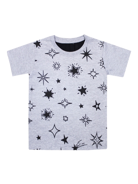 

Luke & Lilly Boys Grey Printed Round Neck T-shirt
