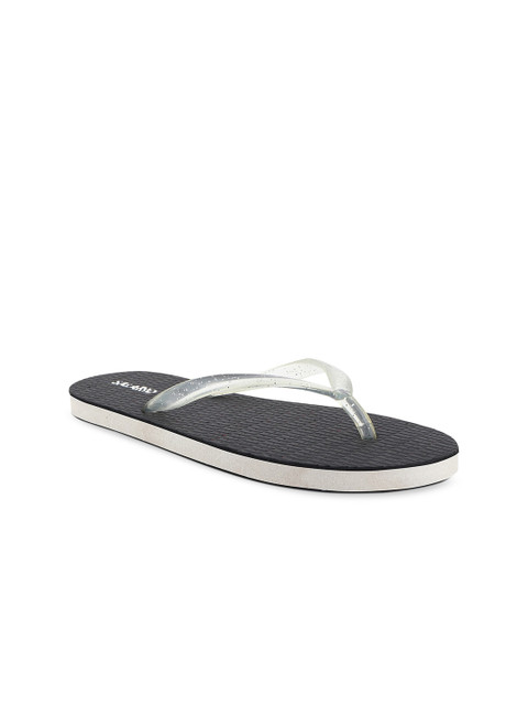 

SALARIO Women Black Solid Open Toe Flats