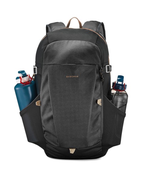 

Quechua By Decathlon Unisex Black Solid Hiking Backpack 20 Liter