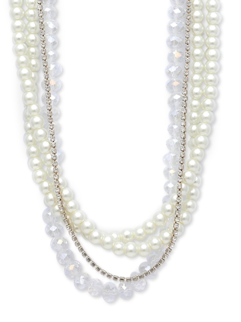 

Globus Silver-Plated Statement Necklace