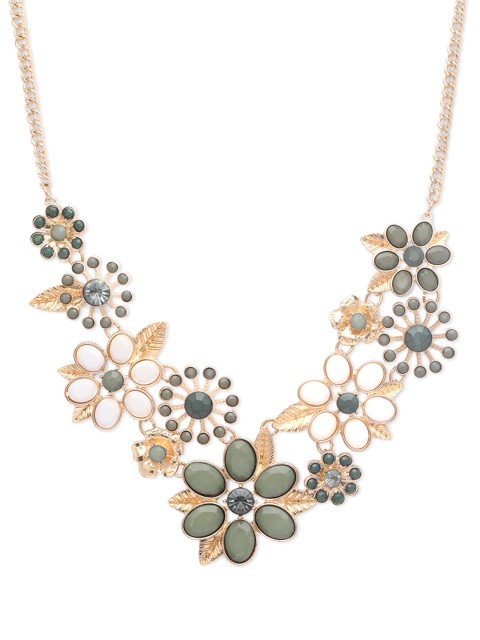 

Globus Gold-plated Floral Statement Necklace