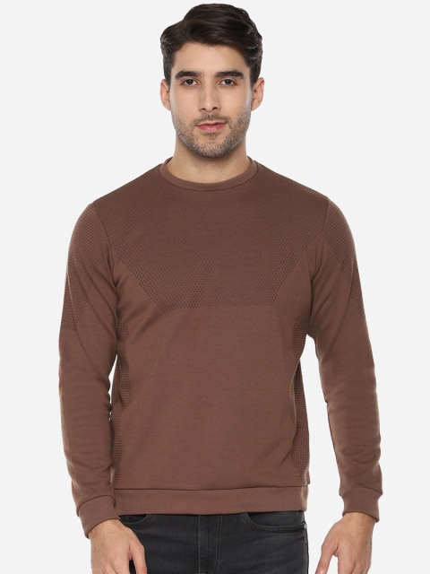 

Louis Philippe Sport Men Brown Printed Sweatshirt