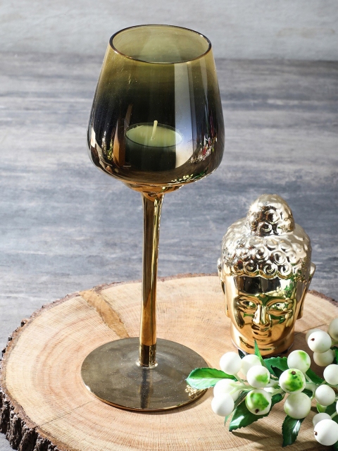 

Pure Home and Living Gold-Toned Stem Candle Holder