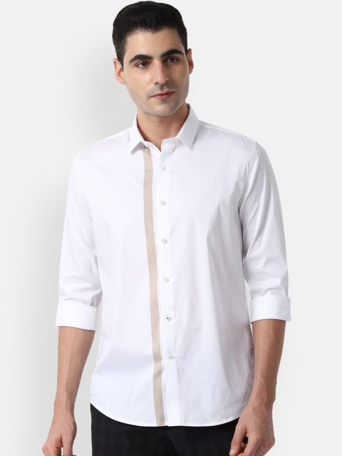 

Louis Philippe Sport Men White Slim Fit Solid Casual Shirt