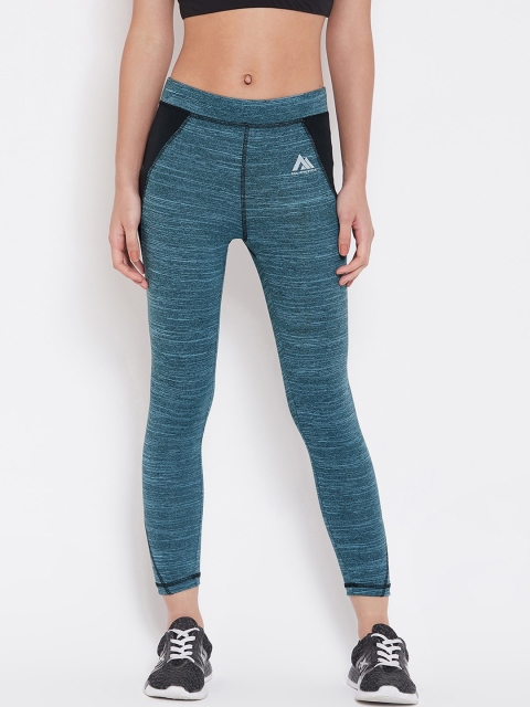 

AGIL ATHLETICA Women Green Solid Rapid Dry SuperCool Tights