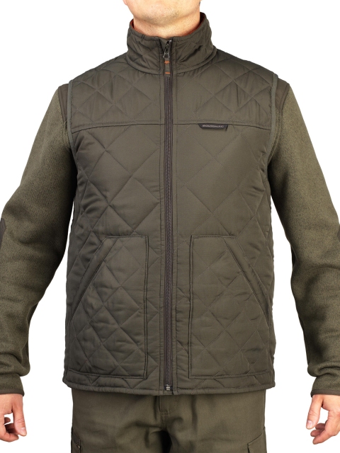 SOLOGNAC By Decathlon Men Green Solid Insulator Puffer Jacket