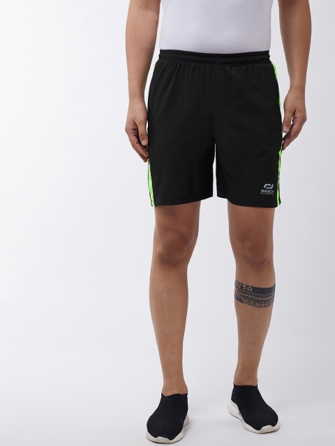 

Masch Sports Men Black Colourblocked Regular Fit Sports Shorts