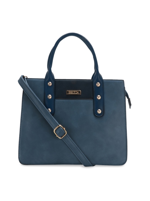 

ESBEDA Blue Solid Handheld Bag
