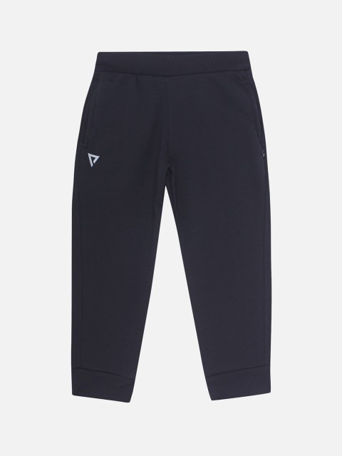 

PROTEENS Girls Black Solid Joggers