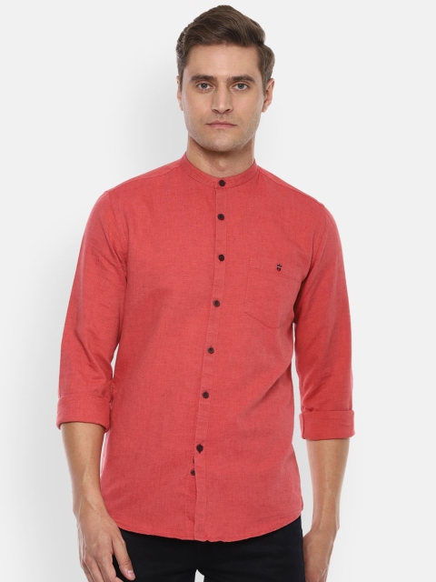 

Louis Philippe Sport Men Red Slim Fit Solid Casual Shirt