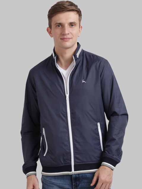 

Parx Men Blue Solid Sporty Jacket
