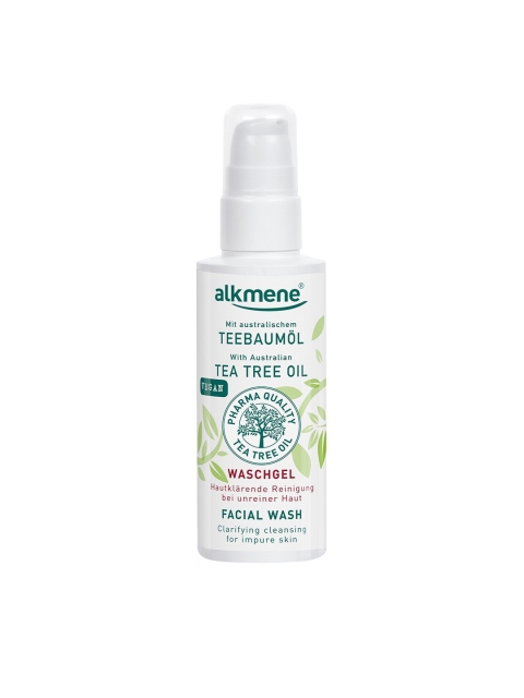 

Alkmene Unisex Tea Tree Facial Wash 150 ml, White