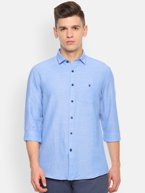 

Louis Philippe Sport Men Blue Slim Fit Solid Casual Shirt
