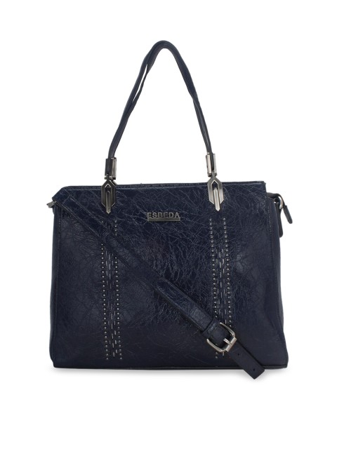 

ESBEDA Navy Blue Solid Shoulder Bag