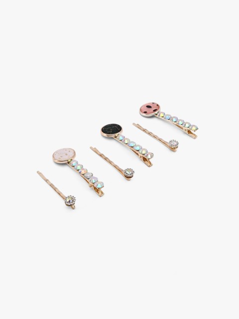 

BuckleUp Multicoloured Hair Accessory Set, Multi