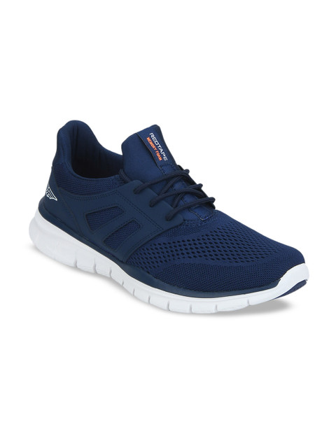 

Red Tape Men Blue Textile Walking Shoes
