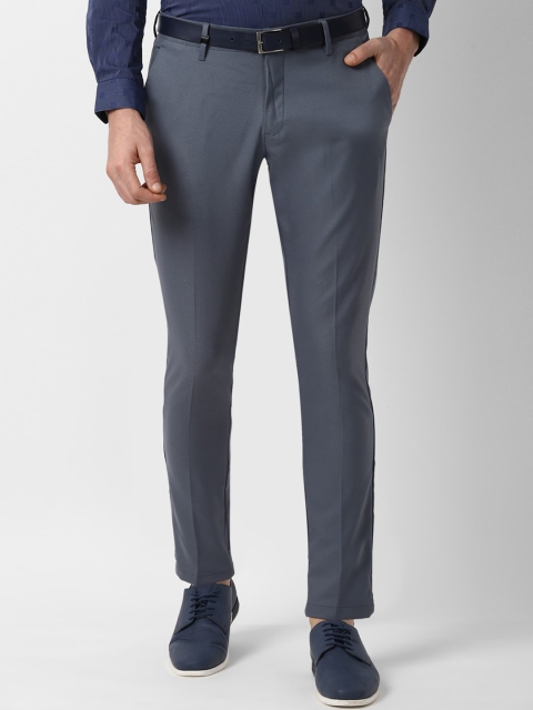 

Louis Philippe Sport Men Grey Slim Fit Solid Formal Trousers