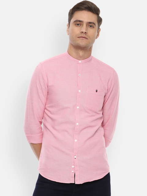 

Louis Philippe Sport Men Pink Slim Fit Solid Casual Shirt