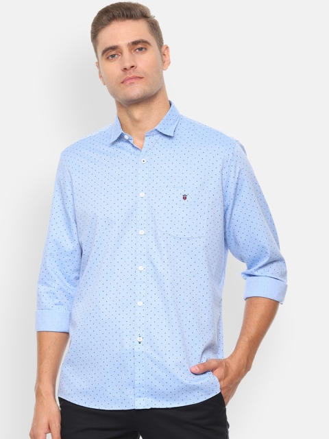 

Louis Philippe Sport Men Blue Slim Fit Printed Casual Shirt