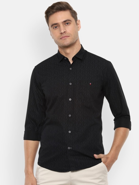 

Louis Philippe Sport Men Black Slim Fit Printed Casual Shirt