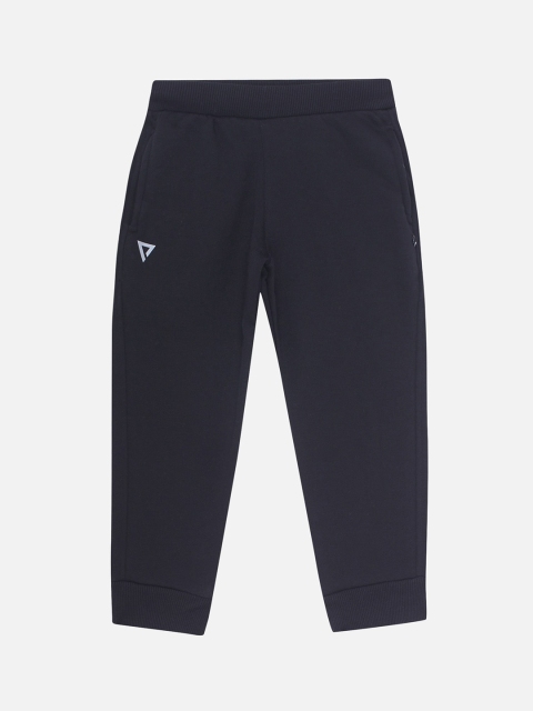 

PROTEENS Girls Navyblue Solid Straight-Fit Track Pant, Navy blue