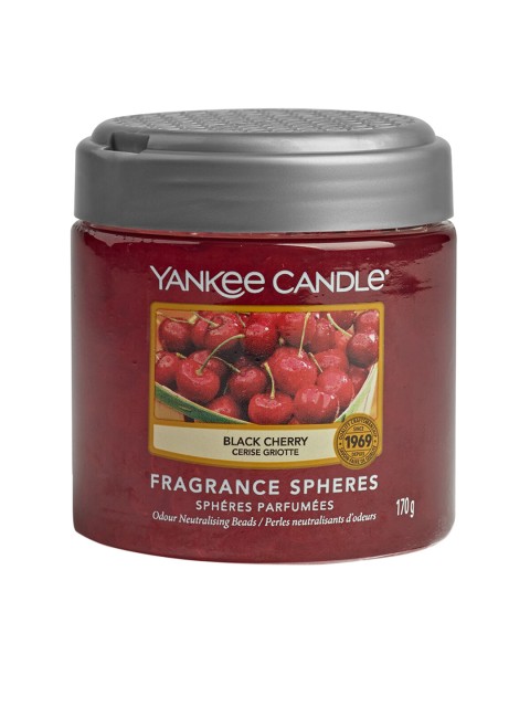 

YANKEE CANDLE Black Cherry Fragrance Spheres Air Freshener, Na