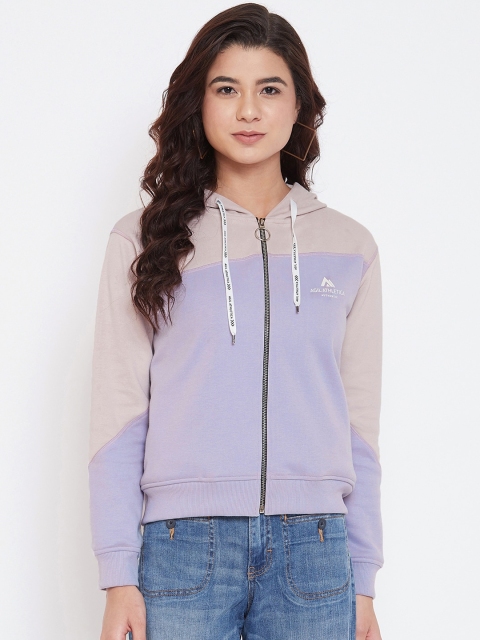 

AGIL ATHLETICA Women Taupe Colourblocked Lightweight Padded Jacket
