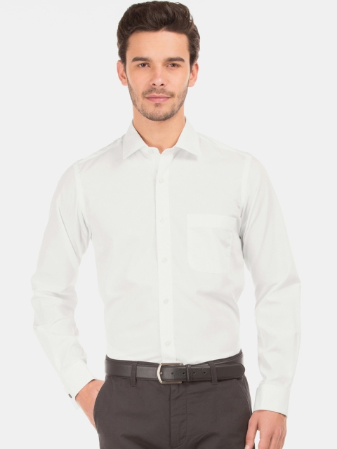

Arrow Men White Regular Fit Solid Formal Shirt