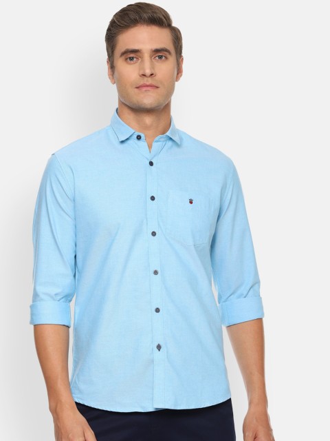 

Louis Philippe Sport Men Blue Slim Fit Solid Casual Shirt