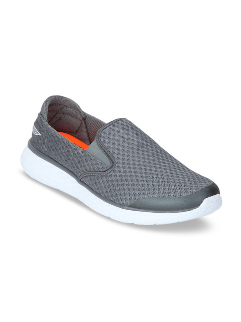 

Red Tape Men Grey Textile Walking Shoes