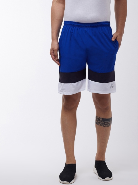 

Masch Sports Men Blue Solid Regular Fit Sports Shorts