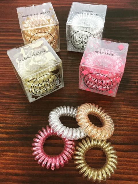 

invisibobble Original Rose Muse the traceless Hair Ring -Hanging Pack, Multi