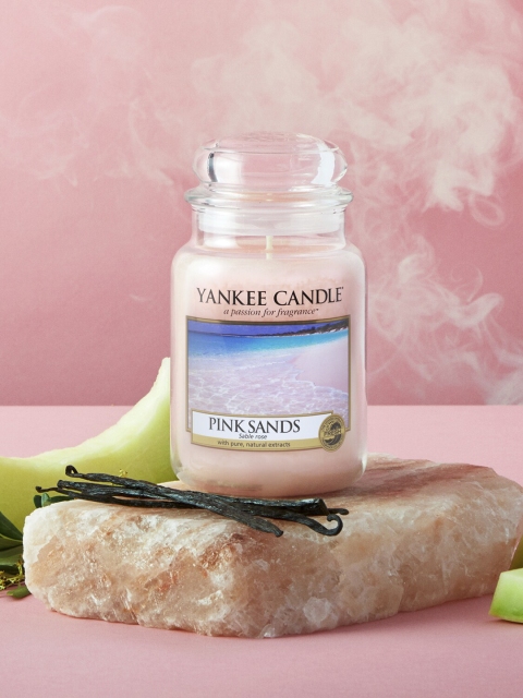 

YANKEE CANDLE Pink Classic Large Jar Pink Sands Scented Candles