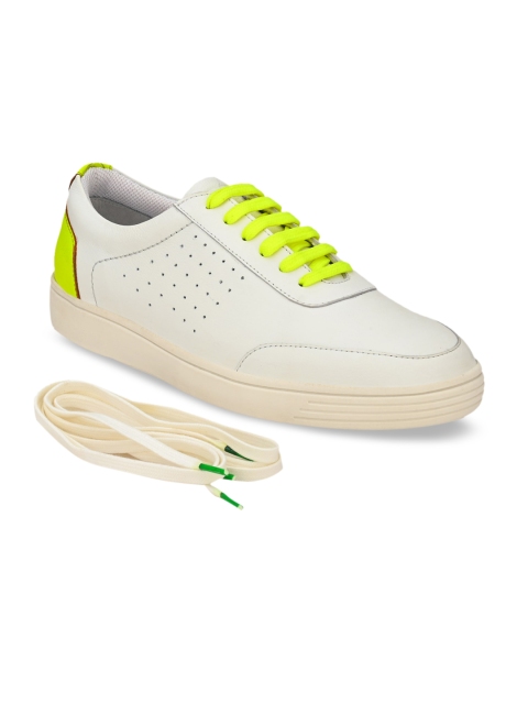 

Delize Men White Sneakers