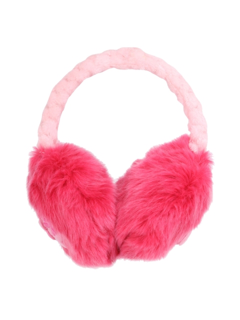 

CUTECUMBER Girls Pink Fur Ear Muffs