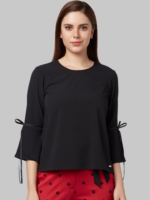 

Park Avenue Women Black Solid Top