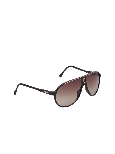 

Carrera Unisex Brown Aviator Sunglasses 807 62HA