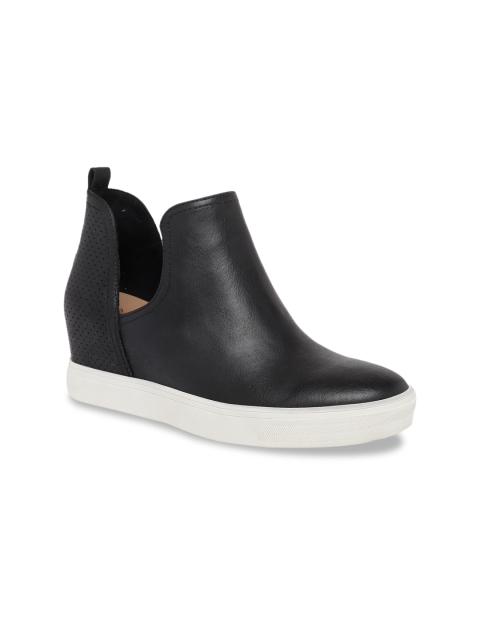 

Call It Spring Women Black Solid Heeled Boots