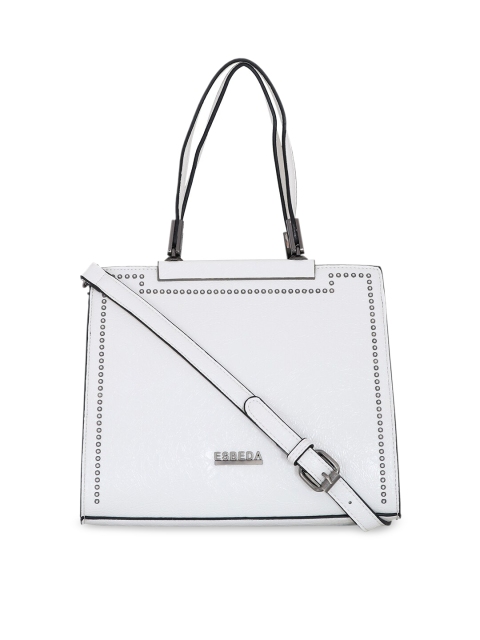 

ESBEDA White Solid Shoulder Bag