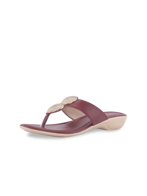 

Khadims Women Maroon Solid Heels