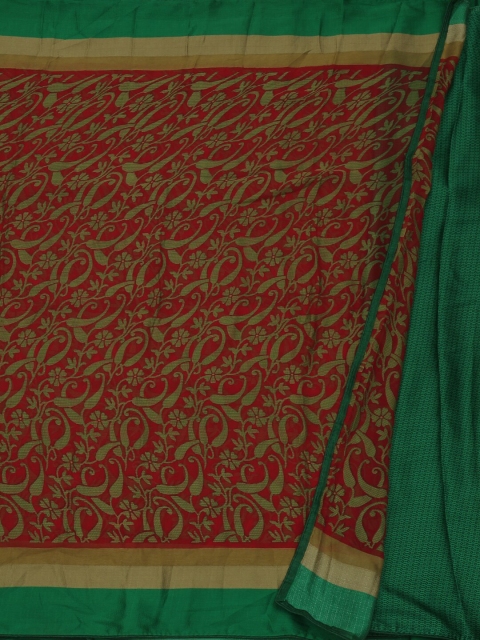

Pothys Red Embroidered Saree