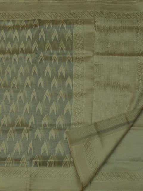 

Pothys Grey Woven Design Art Silk Saree