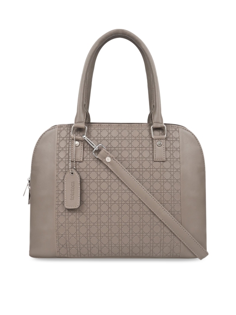 

Toteteca Beige Textured Shoulder Bag