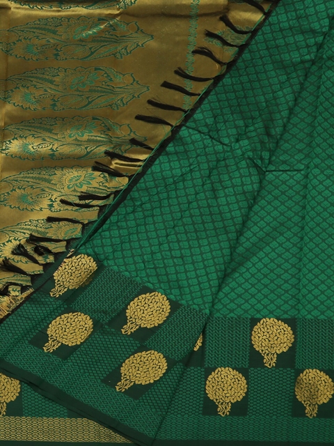 

Pothys Green Woven Design Art Silk Saree