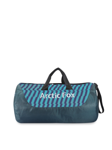 

Arctic Fox Unisex Green Printed Barrel Duffle Bag