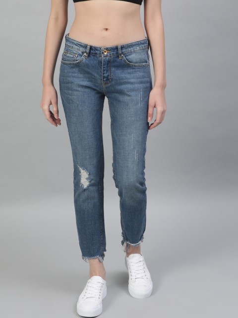 

STREET 9 Women Blue Slim Fit Jeans