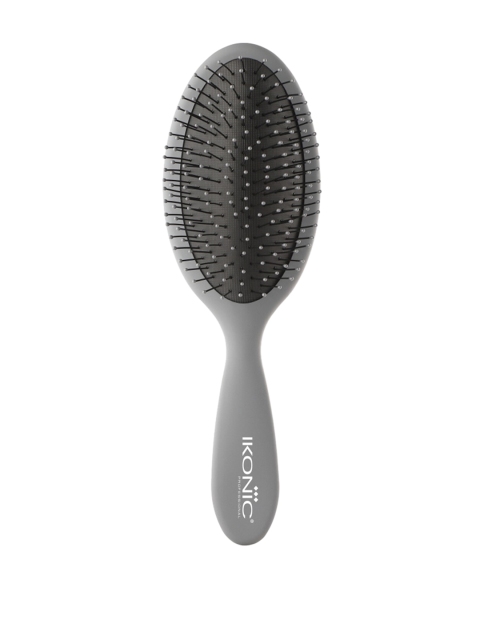 

Ikonic No Knot Brush - Oval Brush - Grey, Black