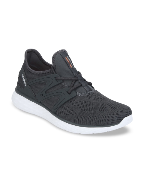 

Red Tape Men Grey Textile Memory Foam Walking Shoes