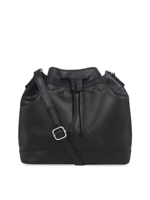 

Toteteca Black Solid Sling Bag